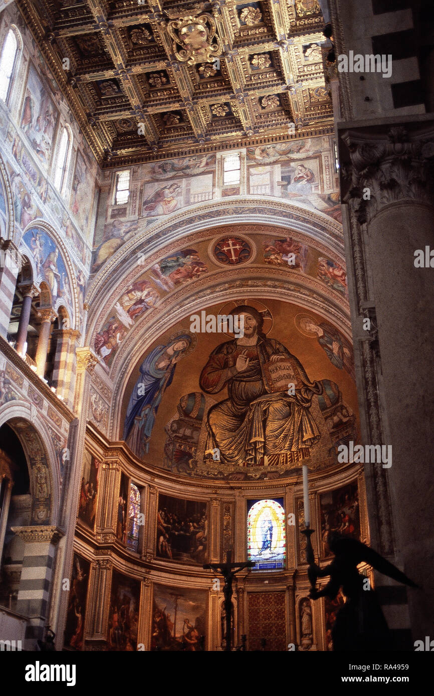The apse of the Duomo,Pisa,Italy Stock Photo