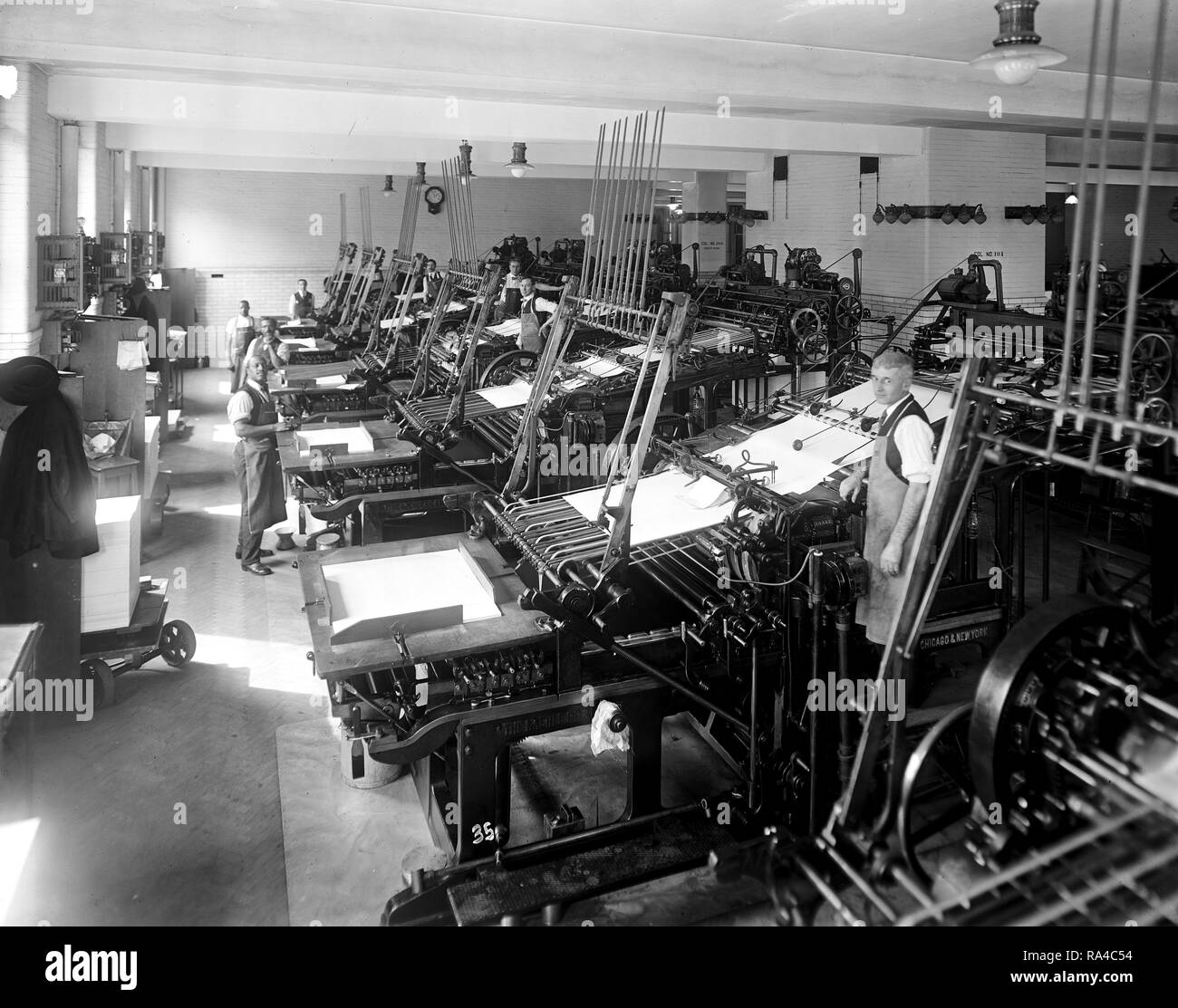 Early Printing Press Stock Photos & Early Printing Press Stock Images