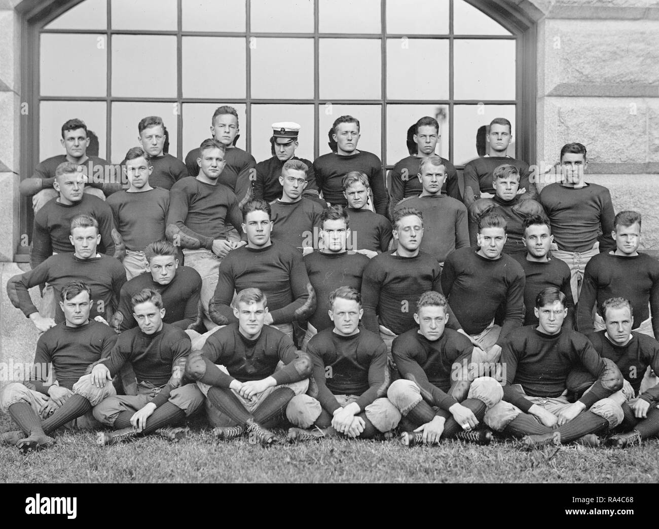 Naval Academy football team group photo ca. 1913 Stock Photo Alamy
