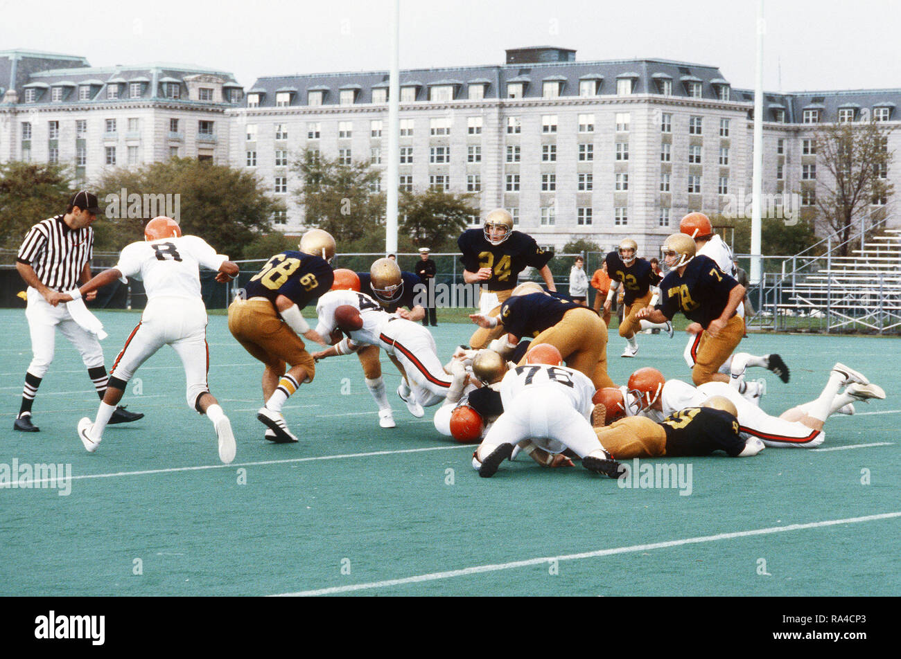 1979 The United States Naval Academy football team plays an
