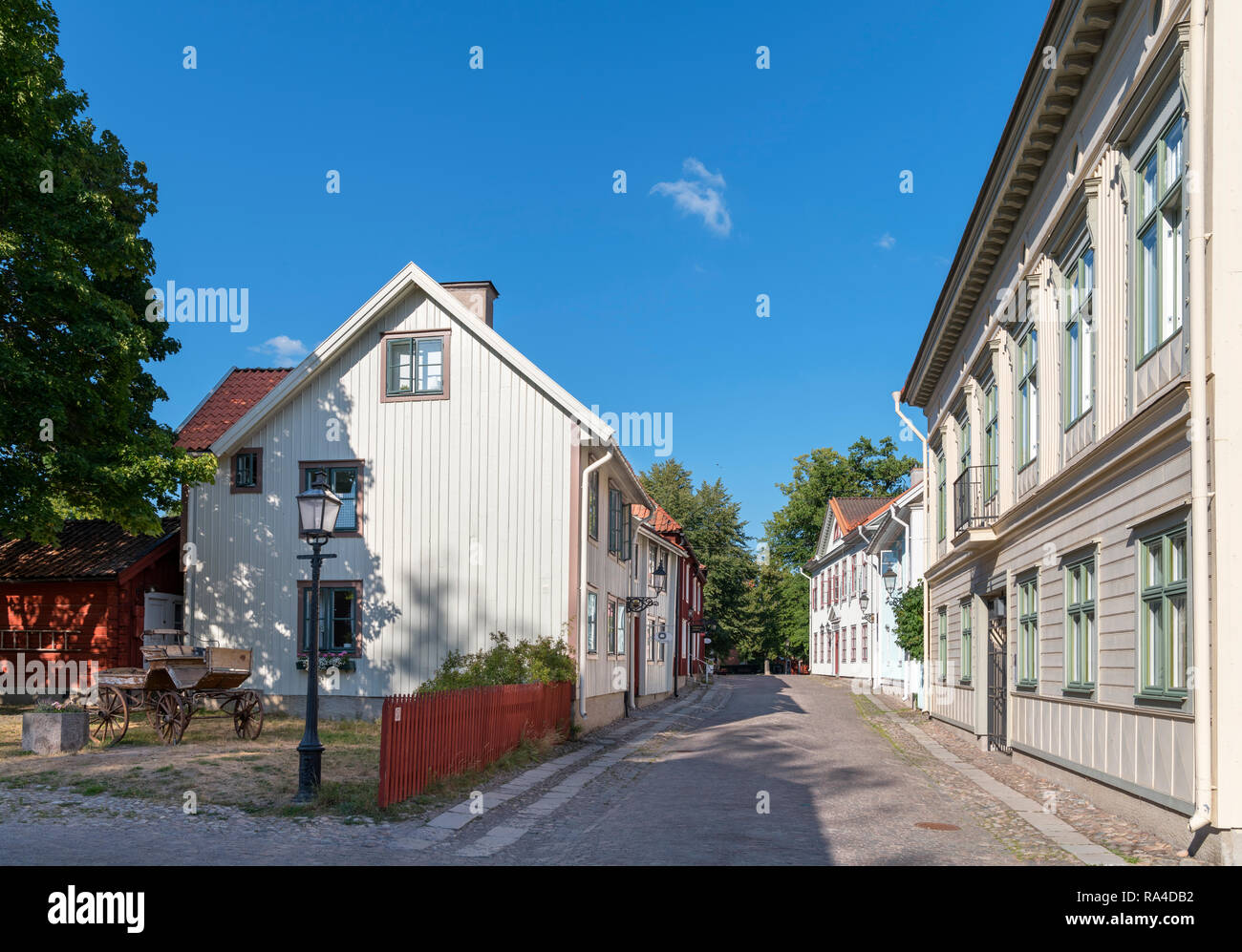 Traditional houses in Old Town Orebro (Gamla Orebro), Orebro, Närke