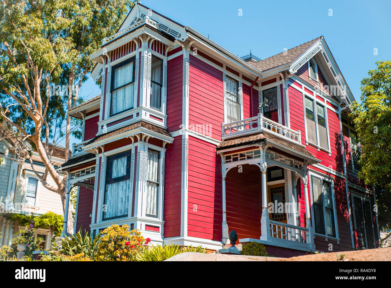 Old Victorian House Stock Photo