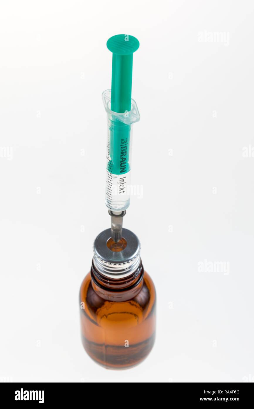 Disposable medical products, syringe, injection solution, in injection ...