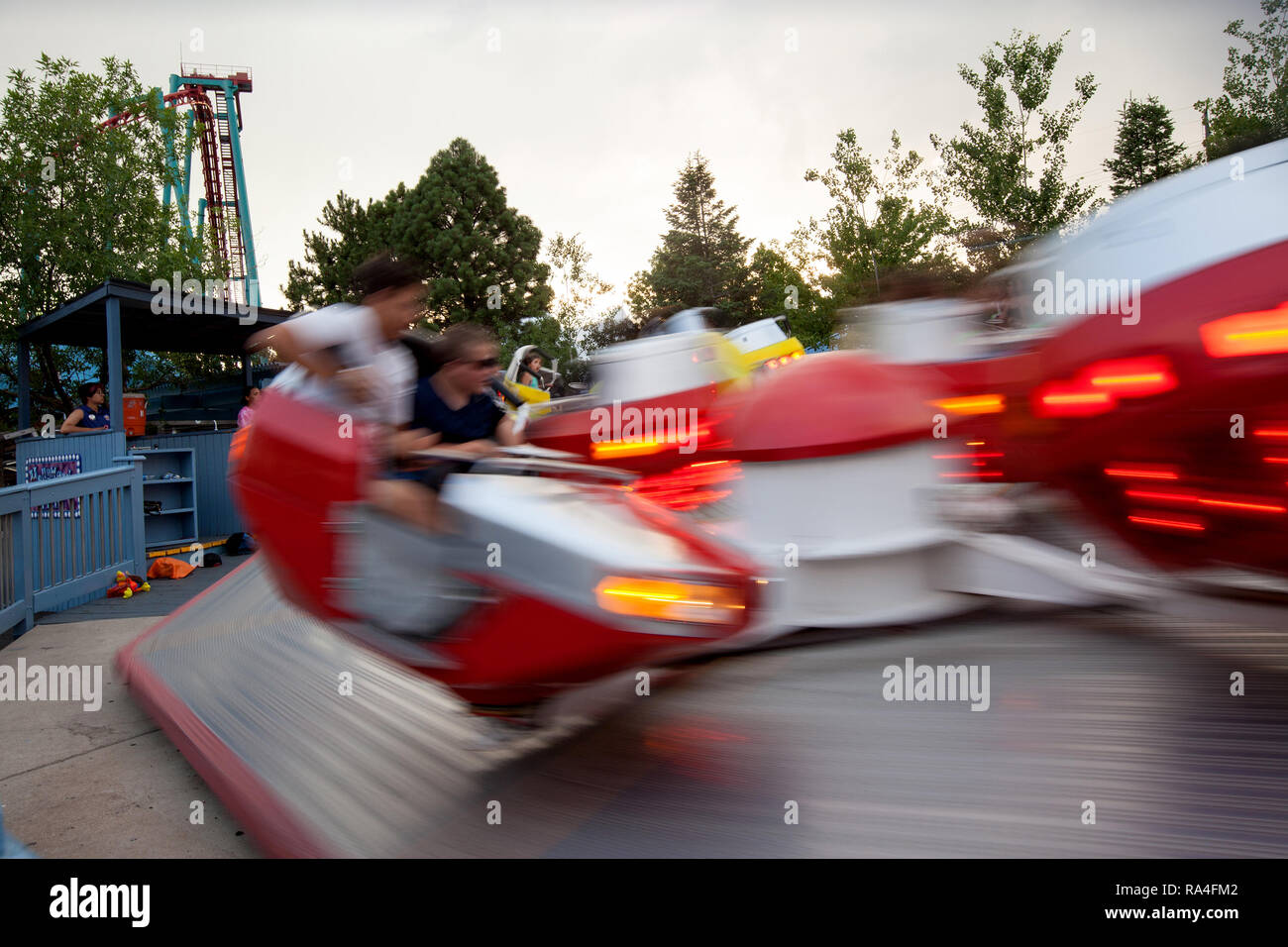 Hollywood Vine Ride Stock Photo Alamy