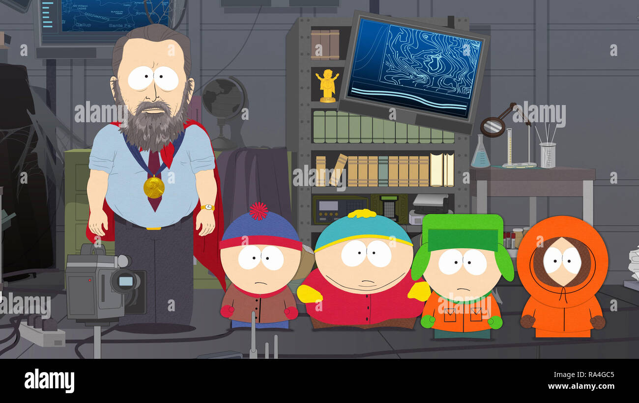 SOUTH PARK, from left Al Gore (voice Trey Parker), Stan Marsh (voice
