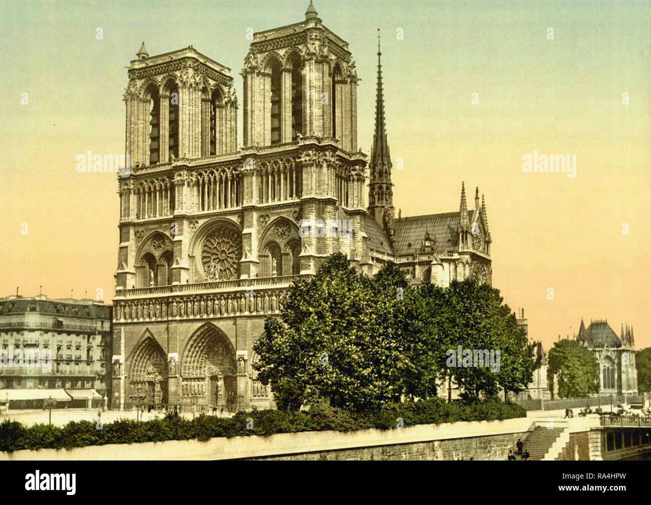 NOTRE DAME CATHEDRAL PHOTO 8x10 High Alter Paris France Historical Catholic 