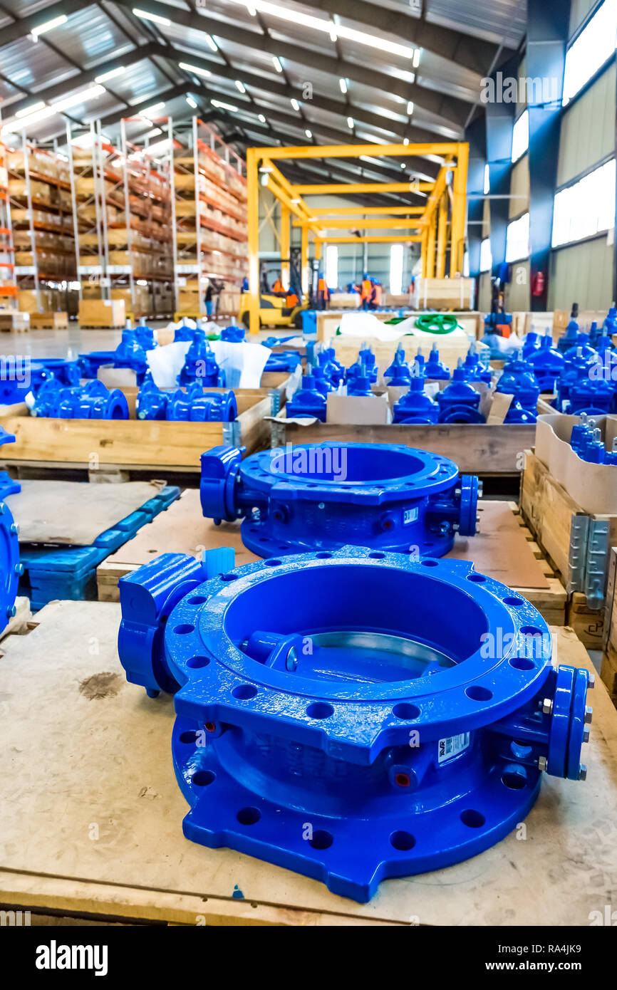 Johannesburg, South Africa September 7 2016 Industrial Valve