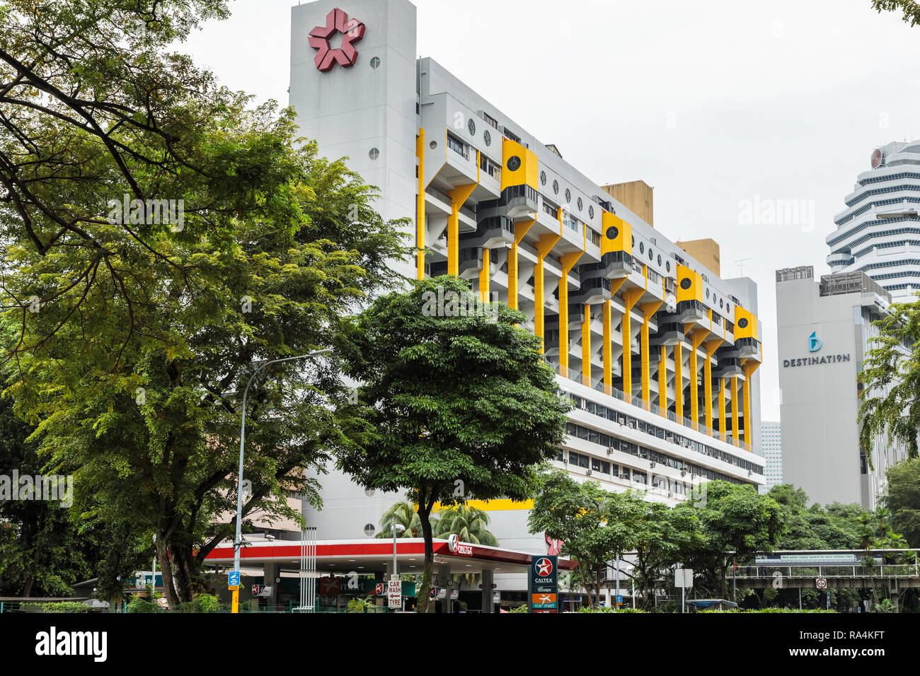 Golden Mile Complex 5001 Beach Rd Singapore Stock Photo Alamy
