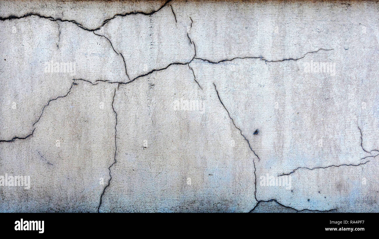 Close Up Photo Fragment Of Masonry Wall Cracked Decorative