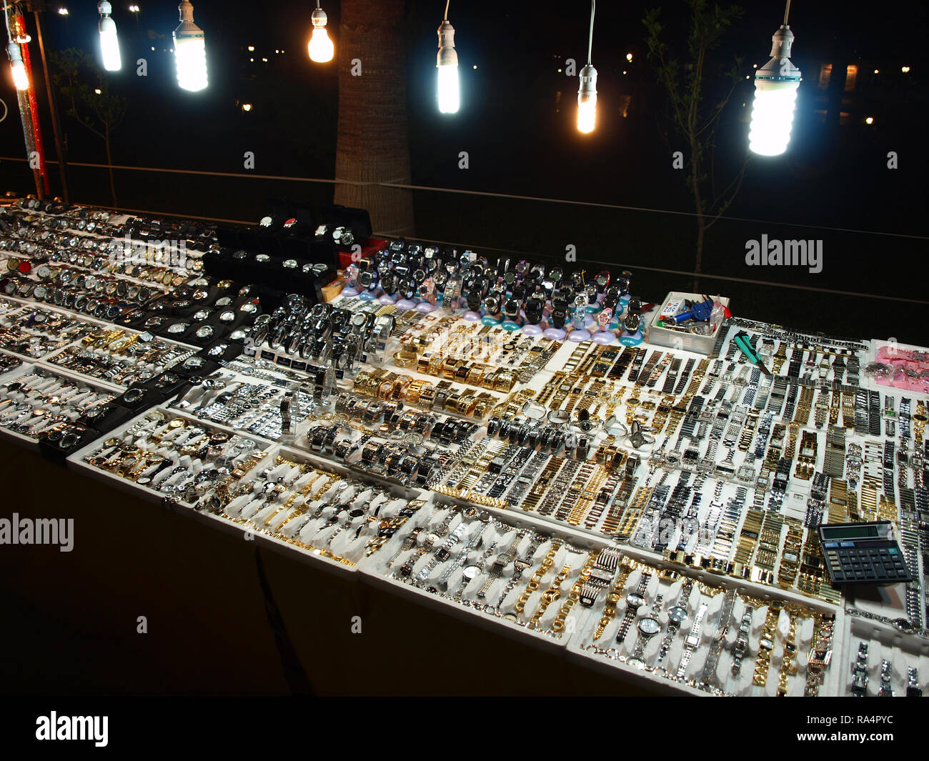 Selection of fake watches for sale in istanbu, Turkey Stock Photo Alamy