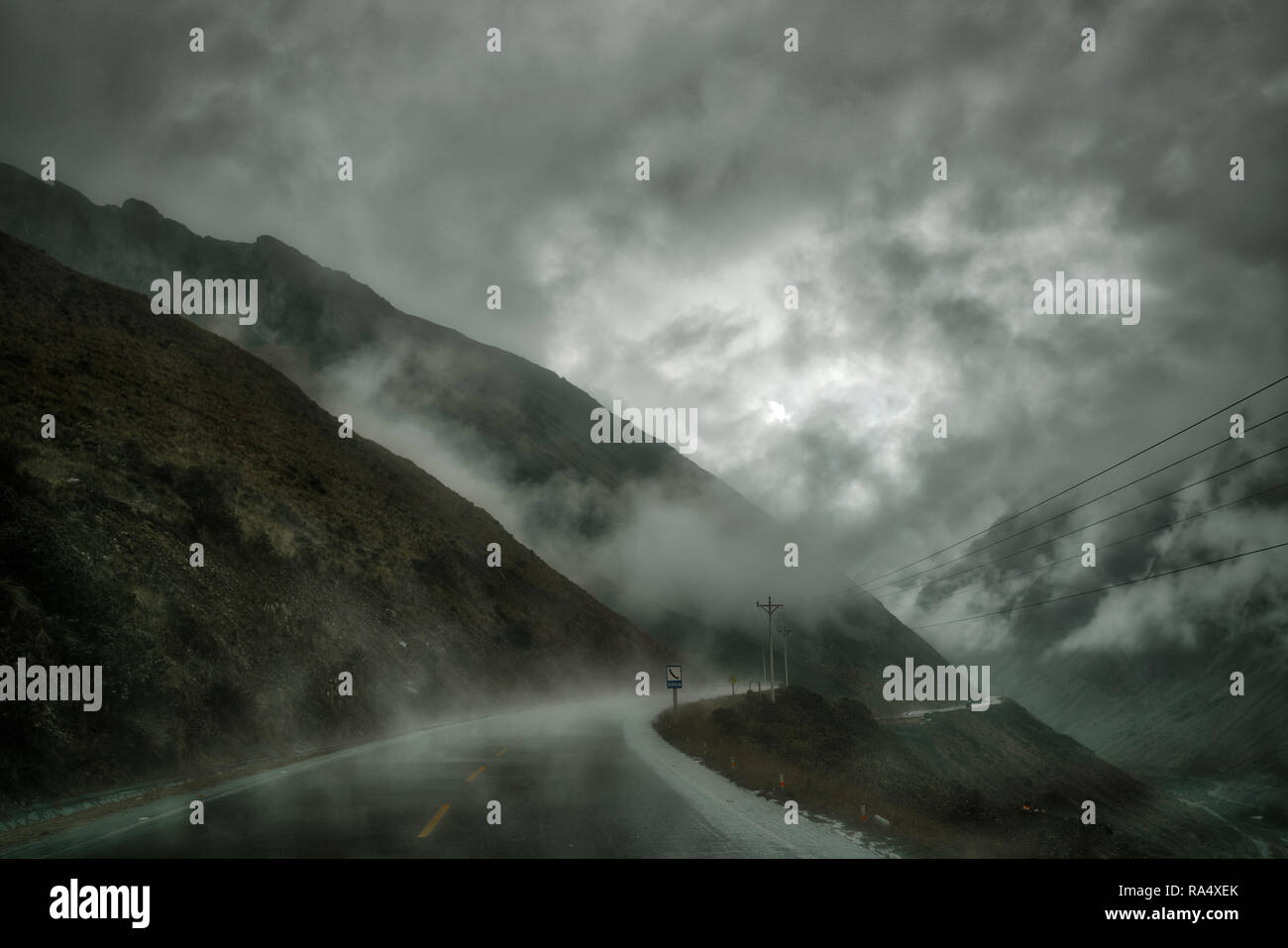 Bolivia death road hi-res stock photography and images - Alamy