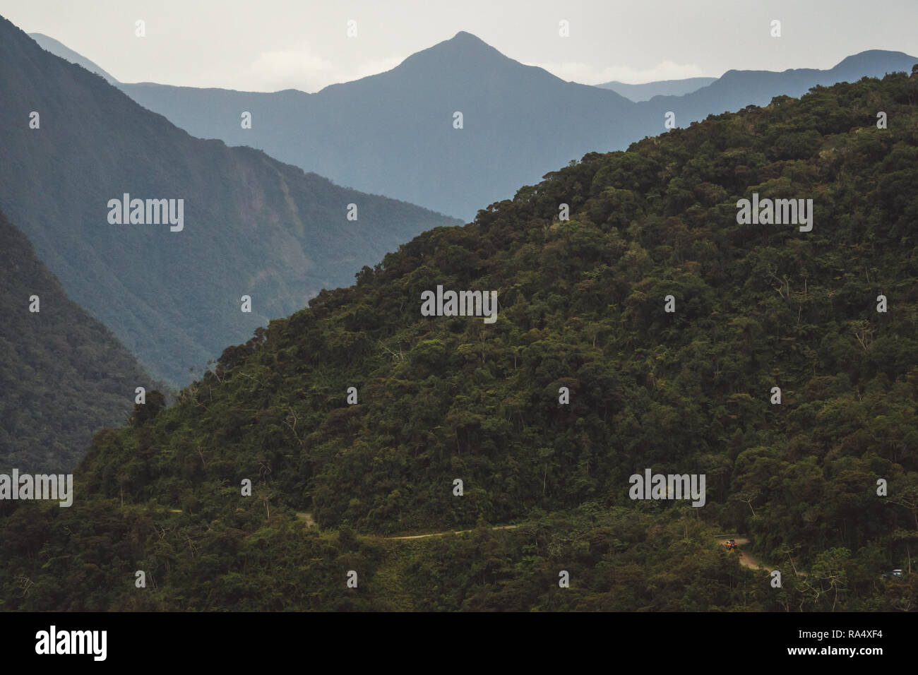 Bolivia death road hi-res stock photography and images - Alamy