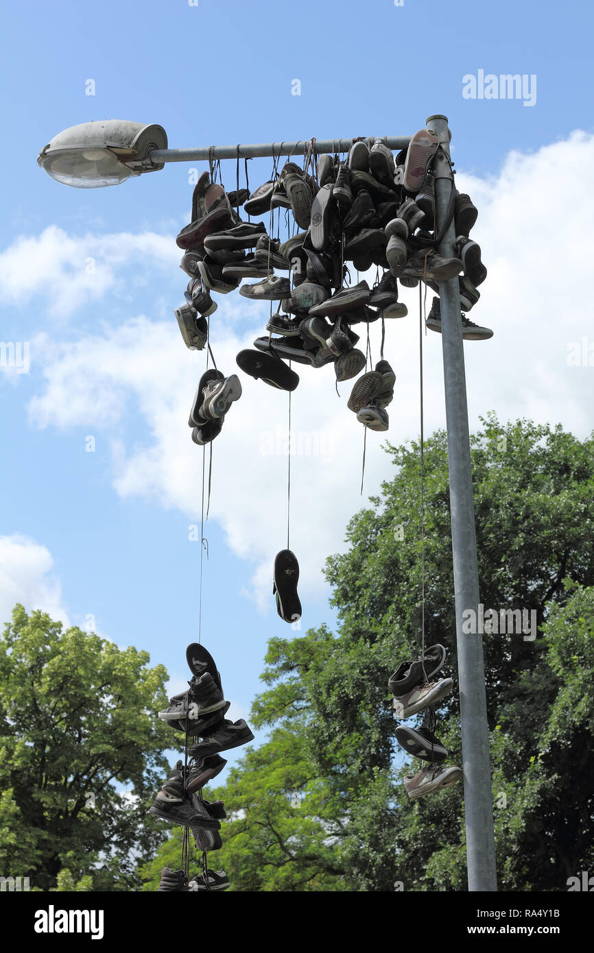 Throwing shoes hires stock photography and images Alamy