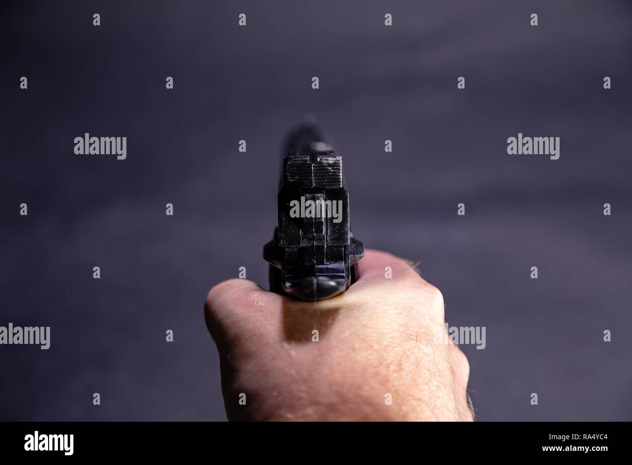Pov weapon hires stock photography and images Alamy