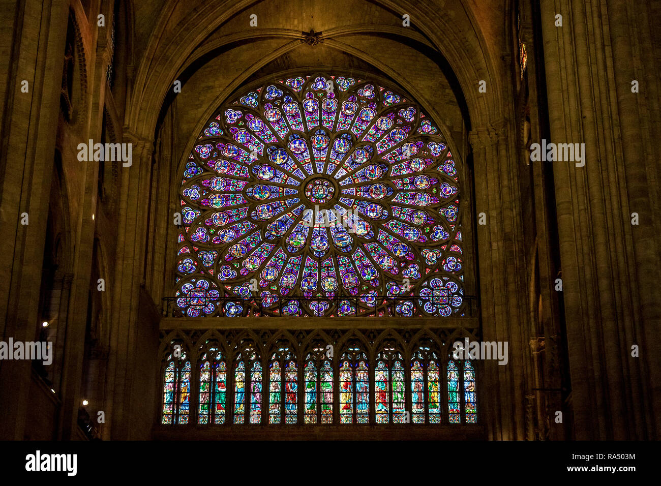Rose Window High Resolution Stock Photography and Images Alamy