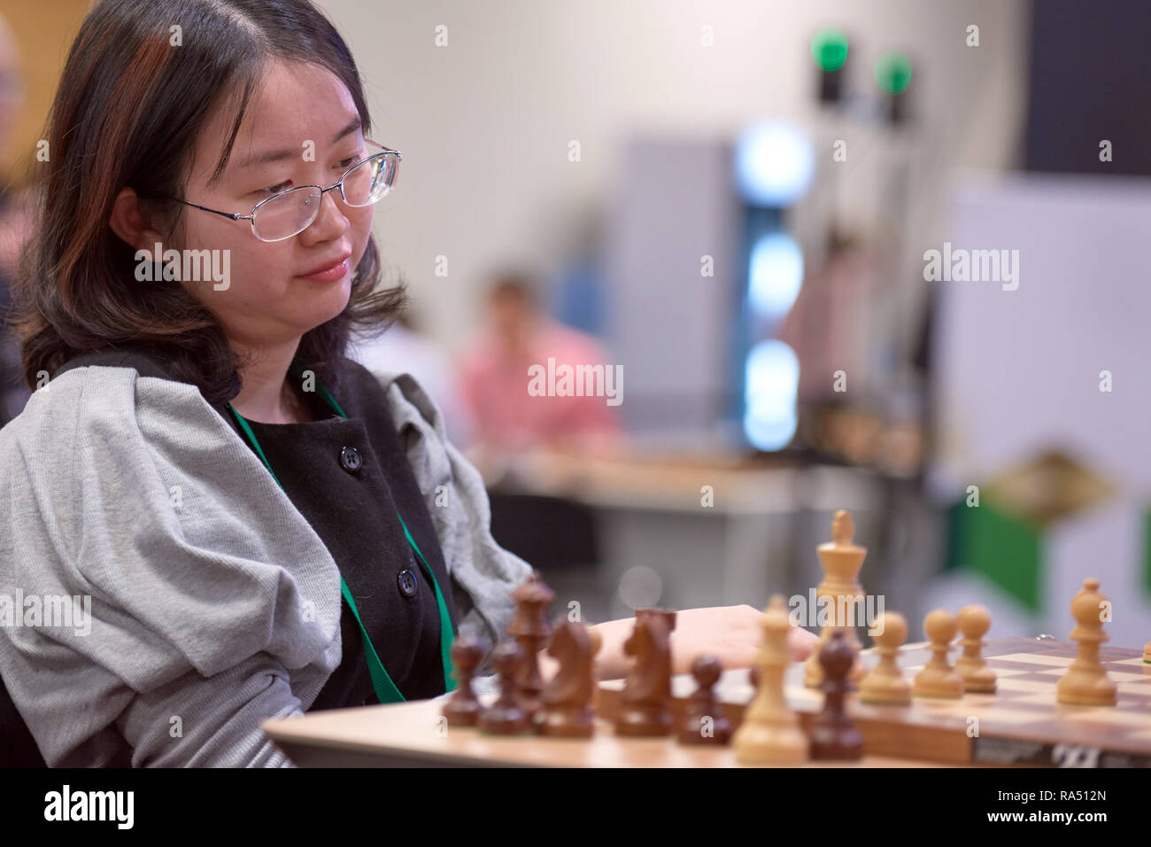The match for Women's World Champion title: Celebration of China and Chess