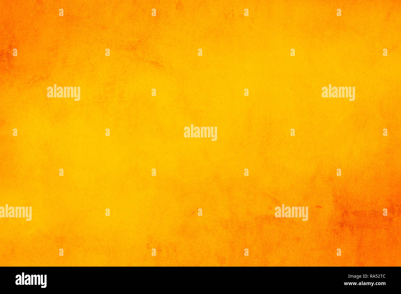 Horizontal yellow and orange grunge texture cement or concrete wall banner,  blank background Stock Photo - Alamy