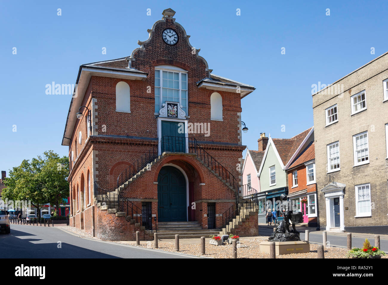 Shire Hall, Market Hill, Woodbridge, Suffolk, England, United Kingdom