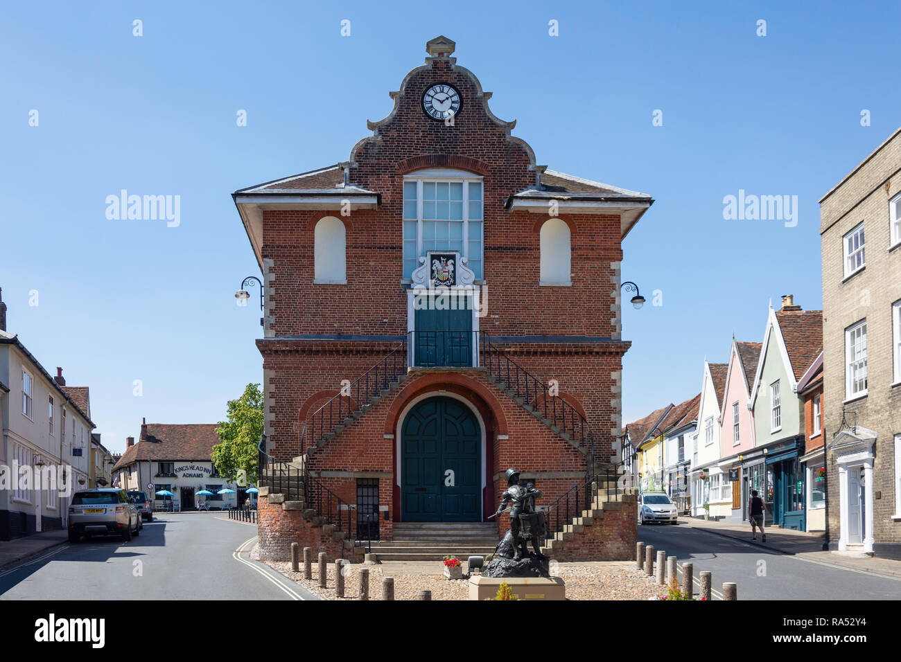 Shire Hall, Market Hill, Woodbridge, Suffolk, England, United Kingdom