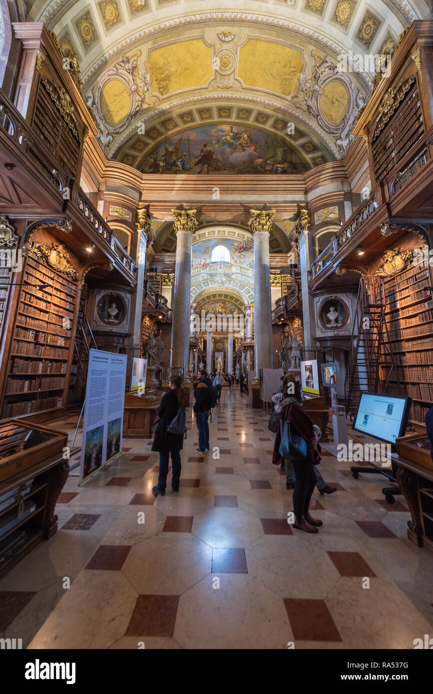 Austrian national library hires stock photography and images Alamy
