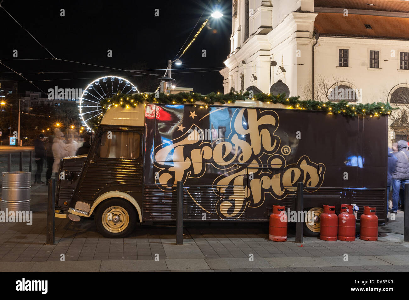 Mobile Food Van Stock Photos Mobile Food Van Stock Images