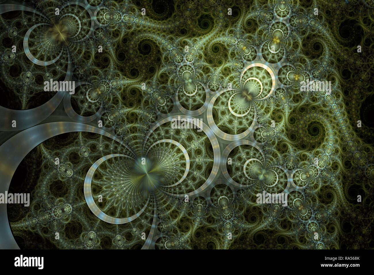 Dark abstraction of clockwork, steampunk design pattern for creative ...