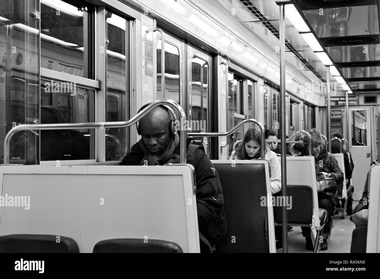 Commuters wait public transport hi res stock photography and images alamy