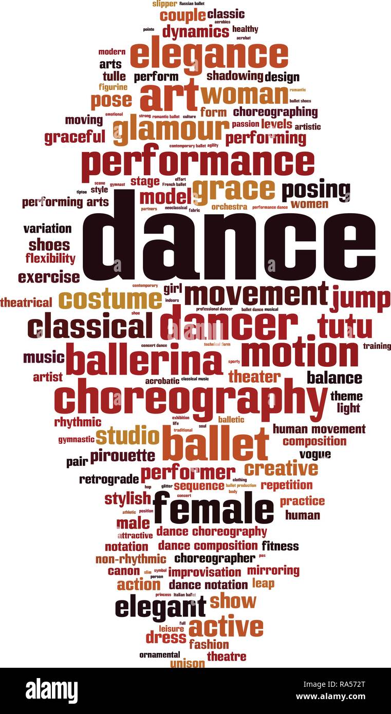 Dance word cloud concept. Vector illustration Stock Vector Image & Art Alamy