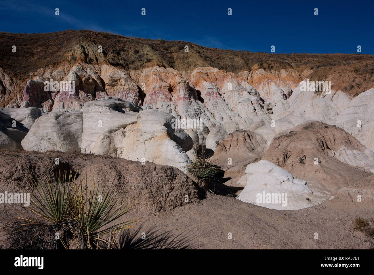 Paint Mines Interpretive Park Stock Photo Alamy