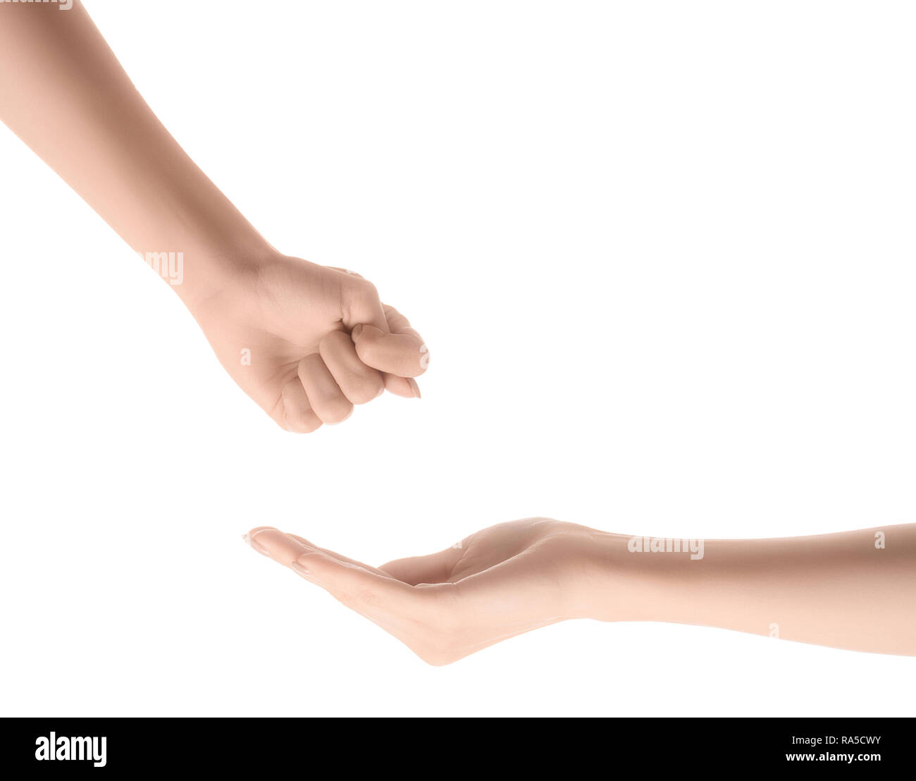 Fig hand gesture hi-res stock photography and images - Alamy