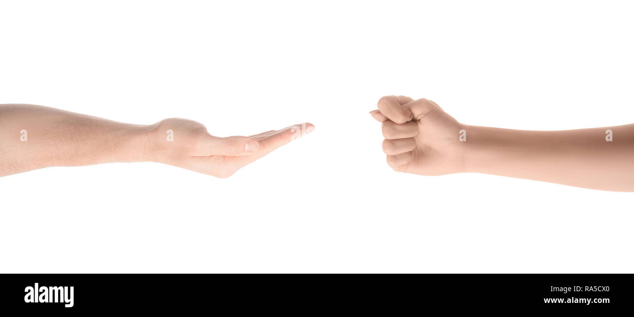 Fig hand gesture hi-res stock photography and images - Alamy