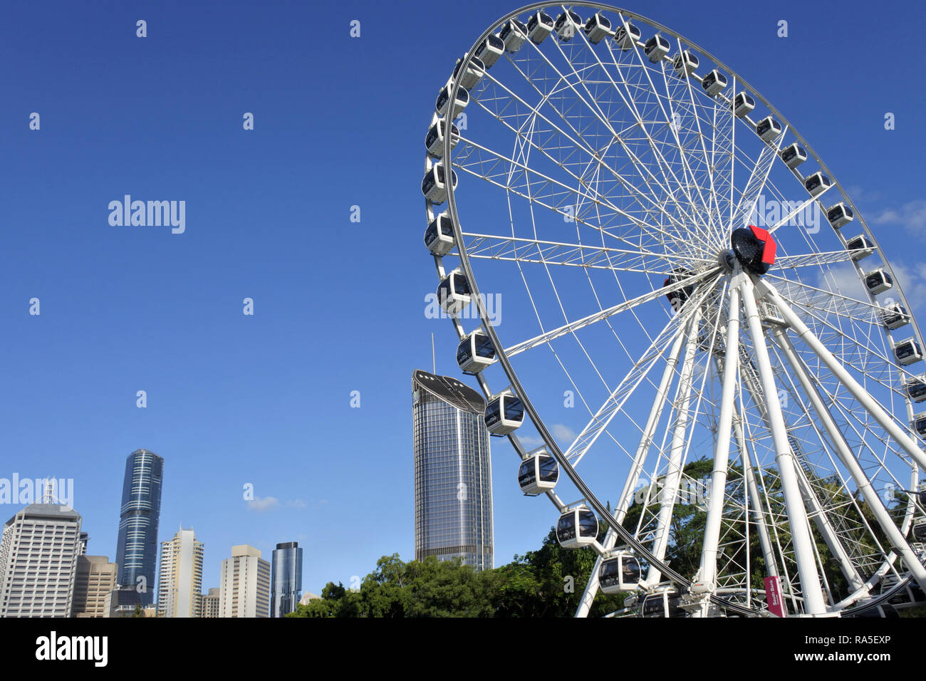 Wheel Of Brisbane Ferris Wheel In South Brisbane Queensland