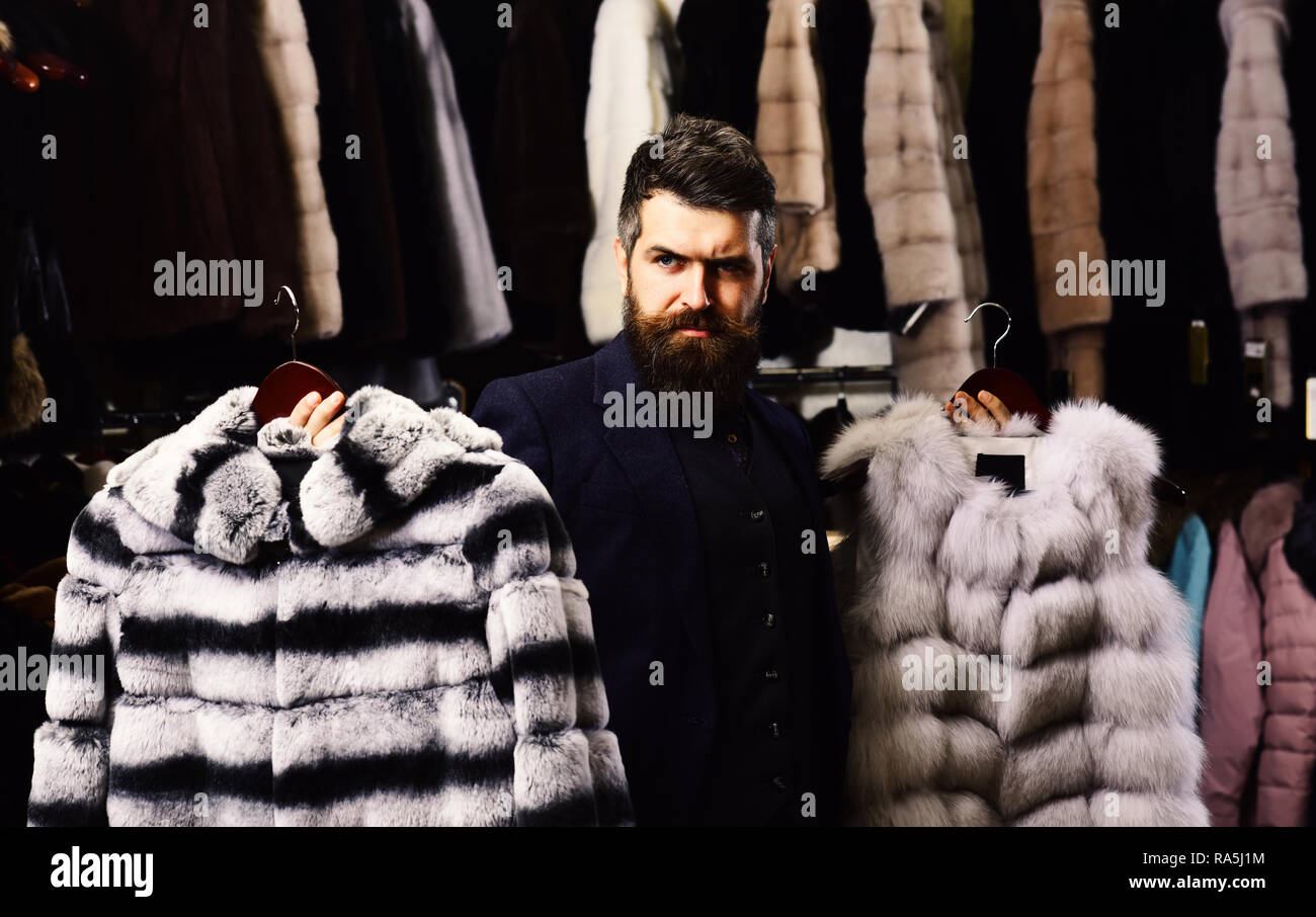Fur coats mink sable hi-res stock photography and images - Alamy