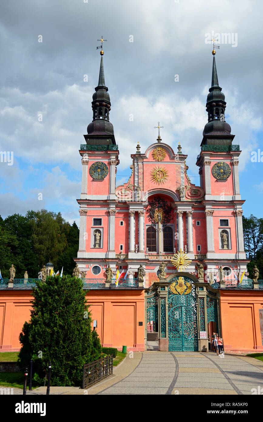 Pilgrimage church, Święta Lipka, Warmia-Masuria Province, Poland Stock Photo