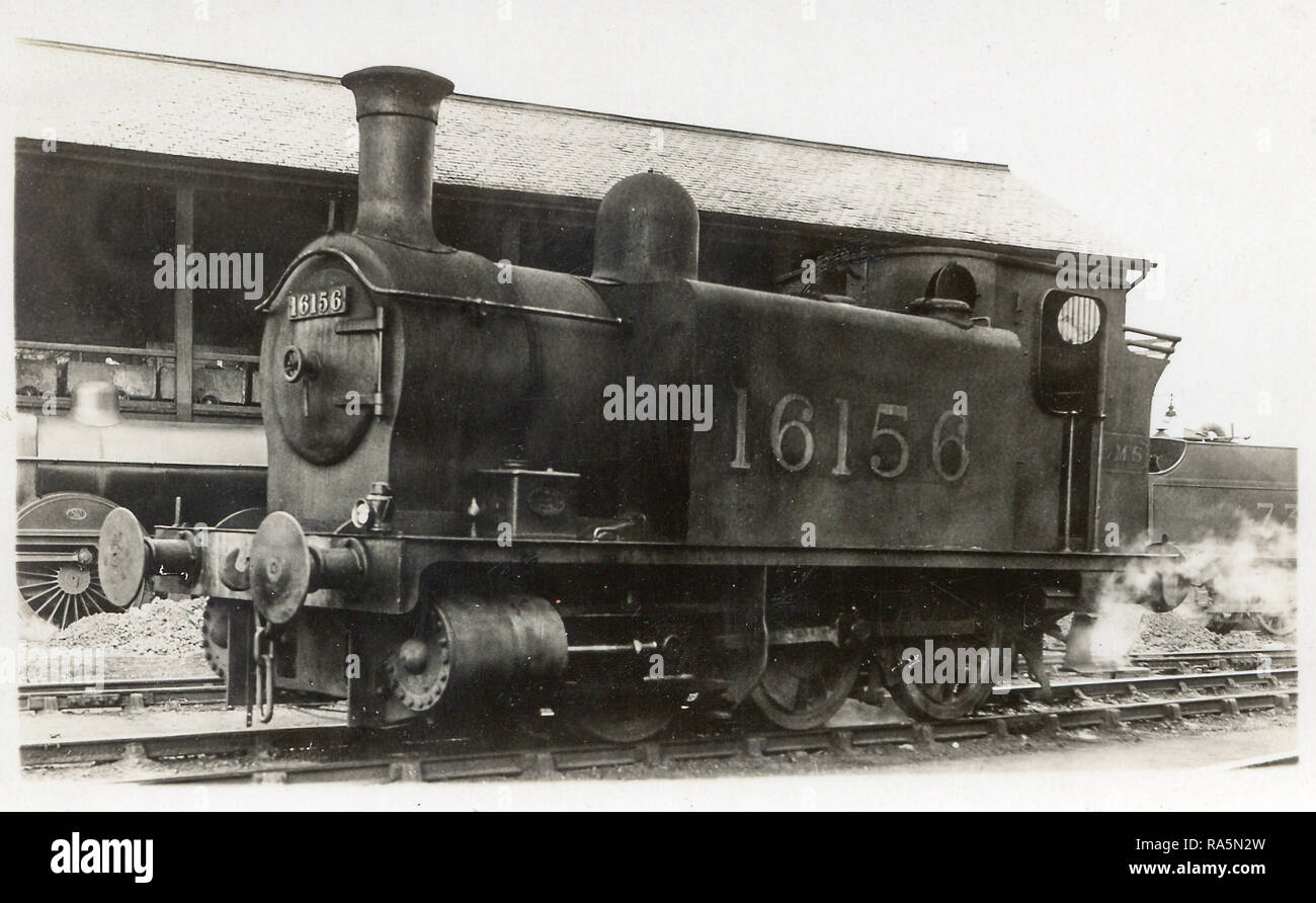 Caledonian Railway 498 Class Dock tank No.502 as LMS 16156 Stock Photo