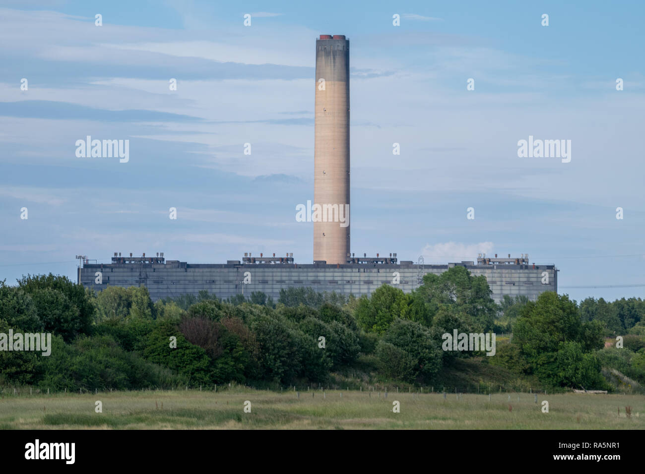 Fiddlers Ferry Coal Power Station, Widnes, Cheshire Stock Photo