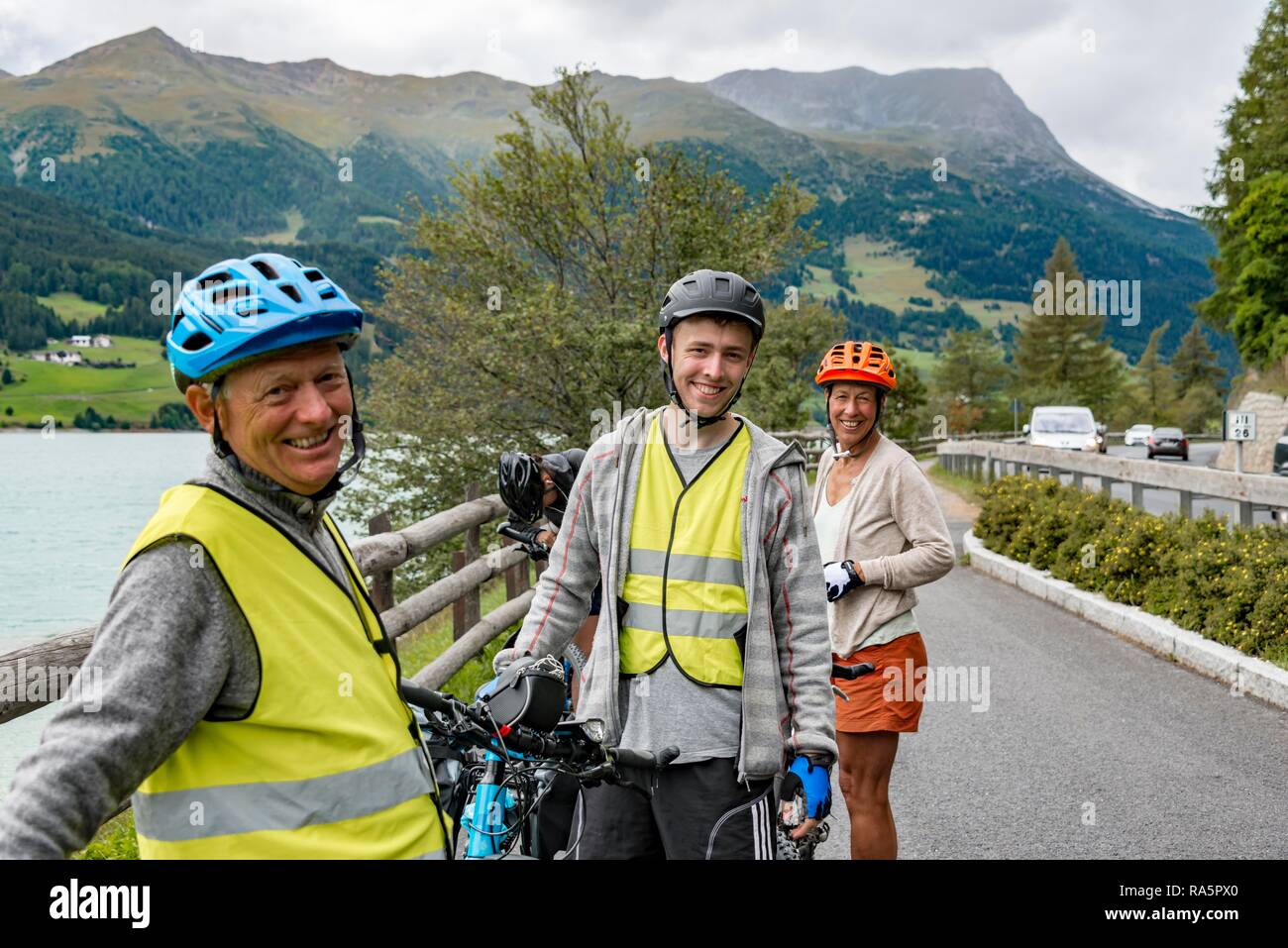 Safety vest bicycle hi-res stock photography and images - Alamy