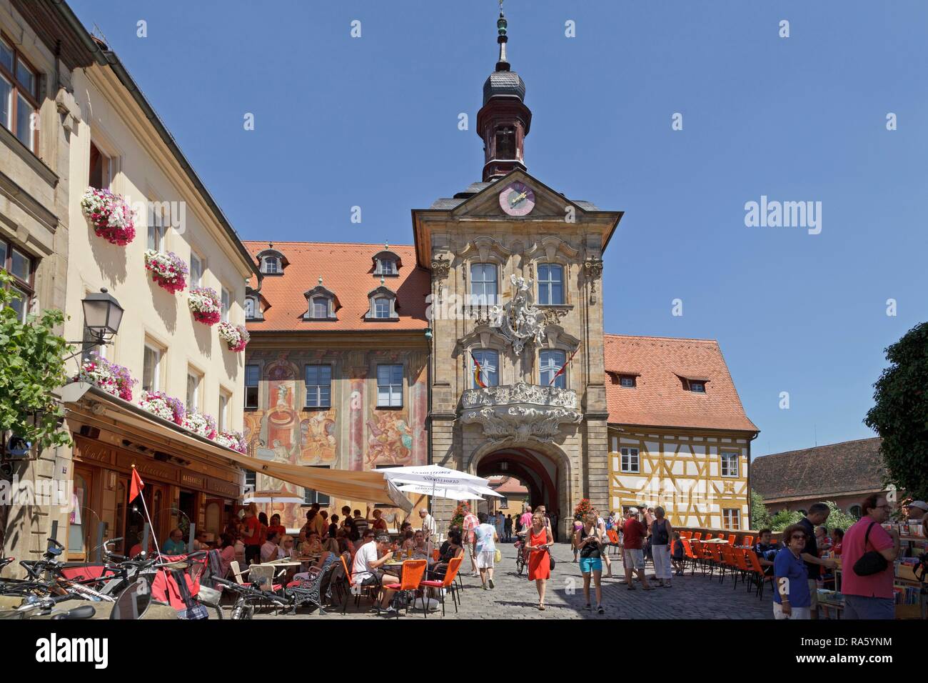 Town Hall, Bamberg, Upper Franconia, Bavaria, Germany Stock Photo Alamy