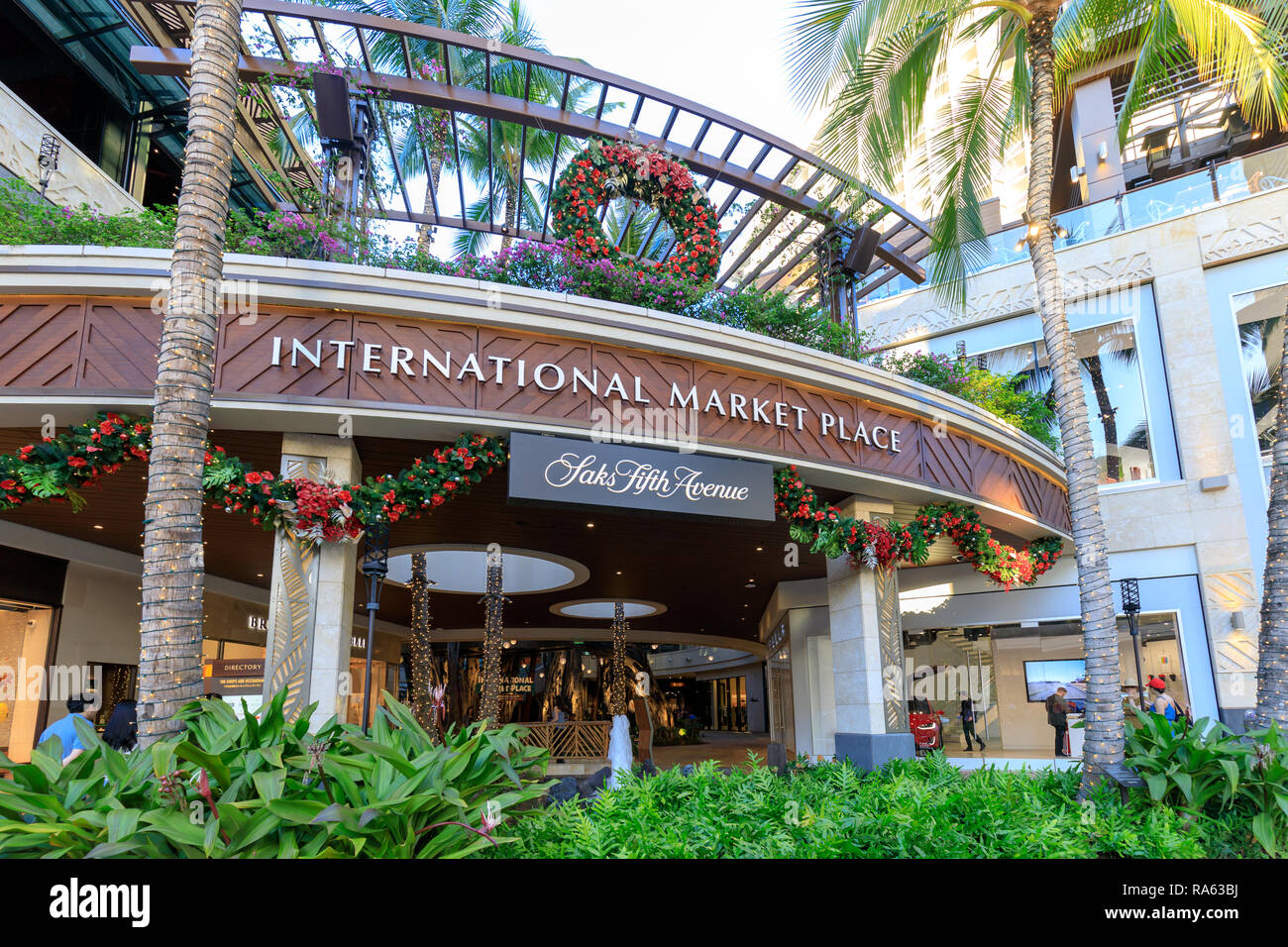 International market place honolulu hawaii hires stock photography and