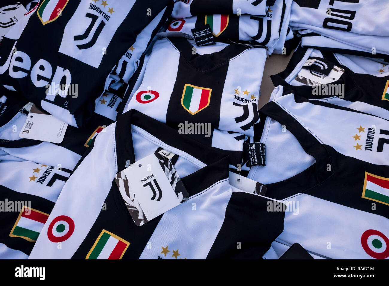 Milan Italy 1st January 2019 Milan Inter And Juventus T