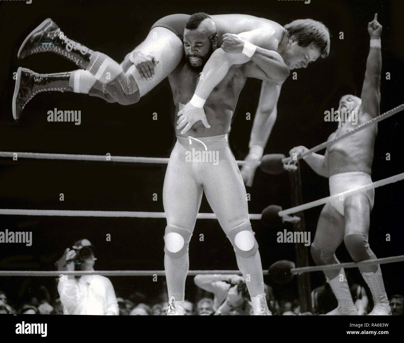 Roddy Piper Mr T 1985 Photo By Adam Scull/PHOTOlink. Photo via Credit ...