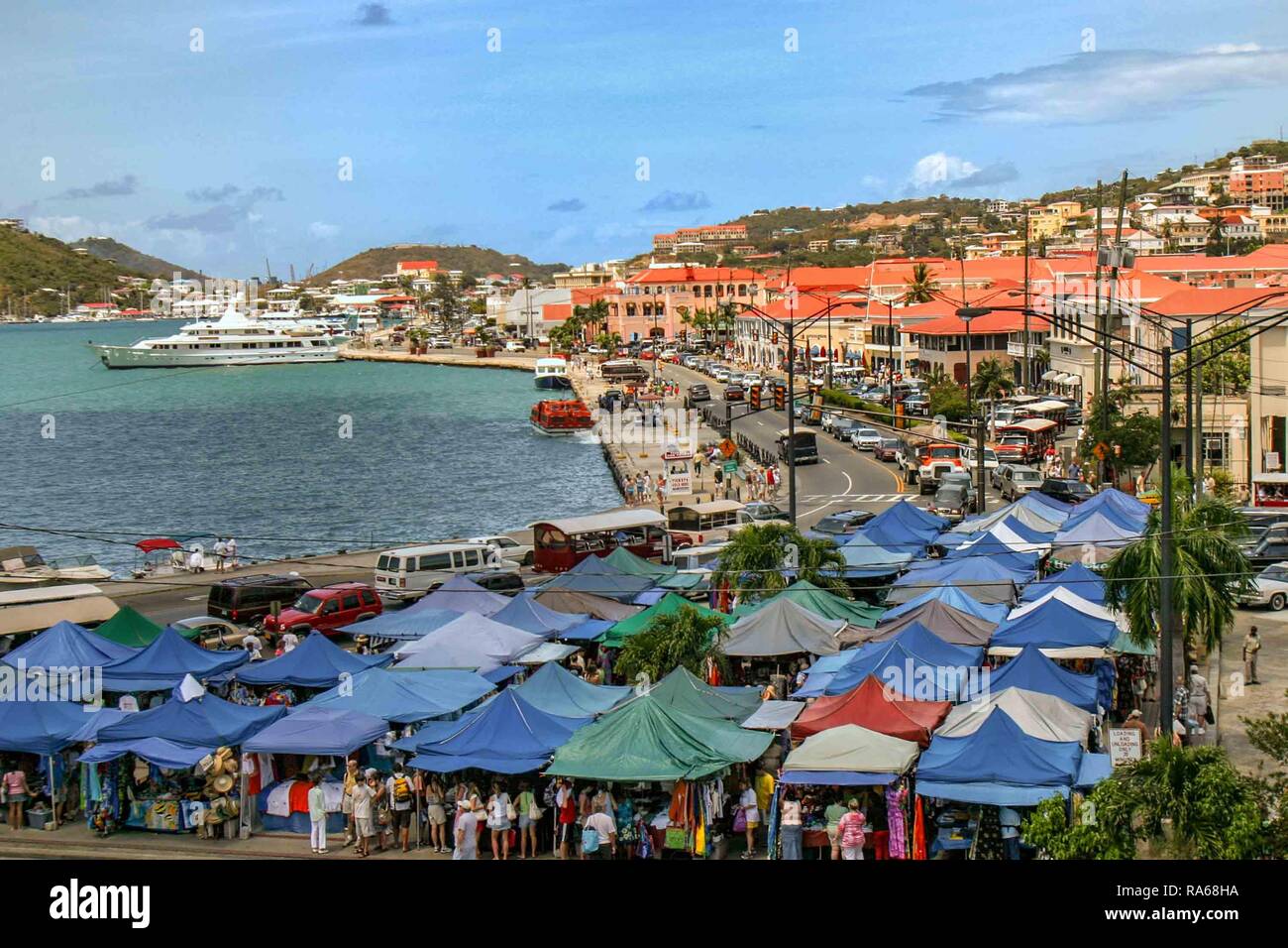 St. thomas charlotte amalie waterfront hi-res stock photography and ...