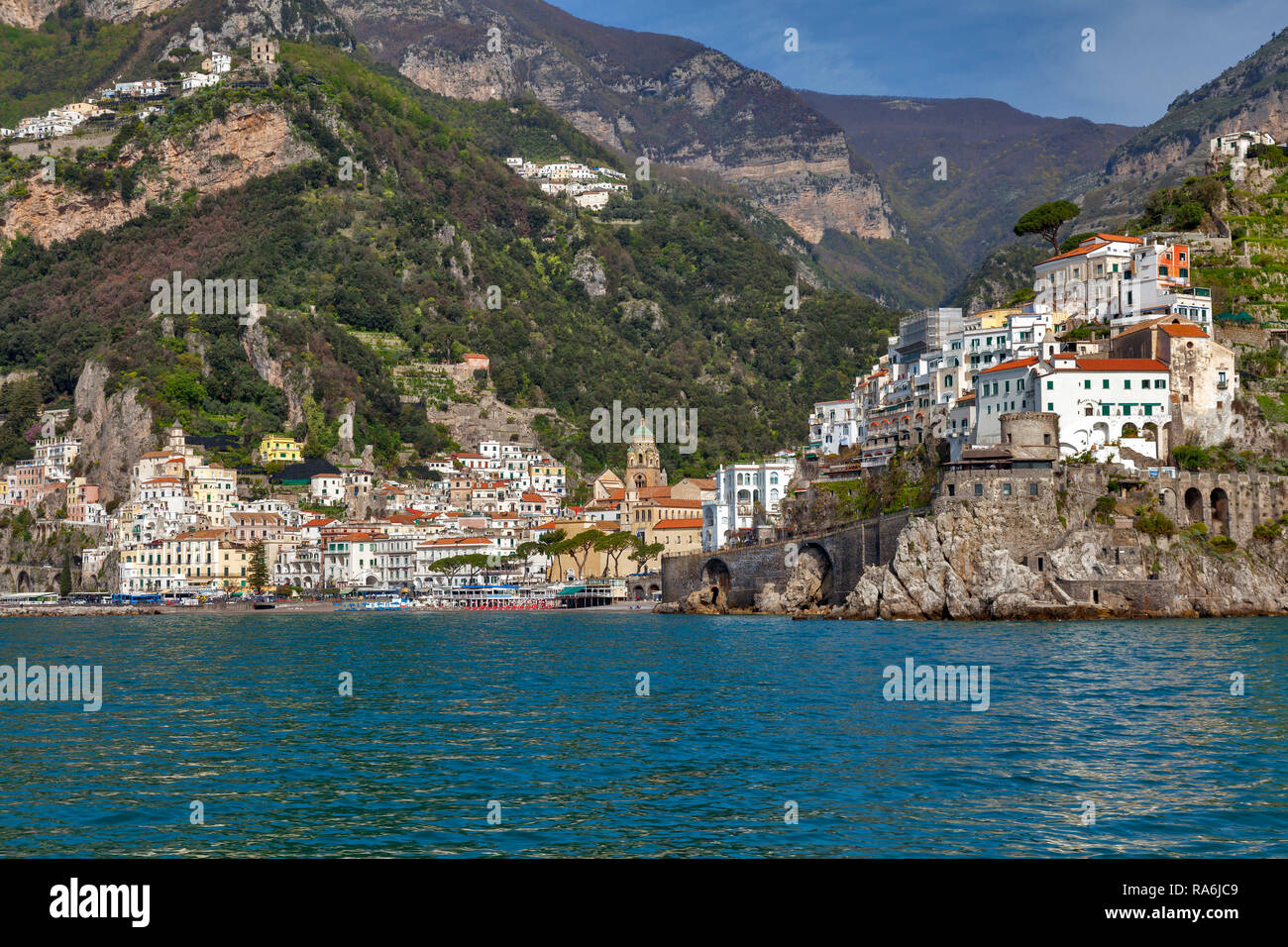 Amalfi, Amalfiküste, Italien Stock Photo
