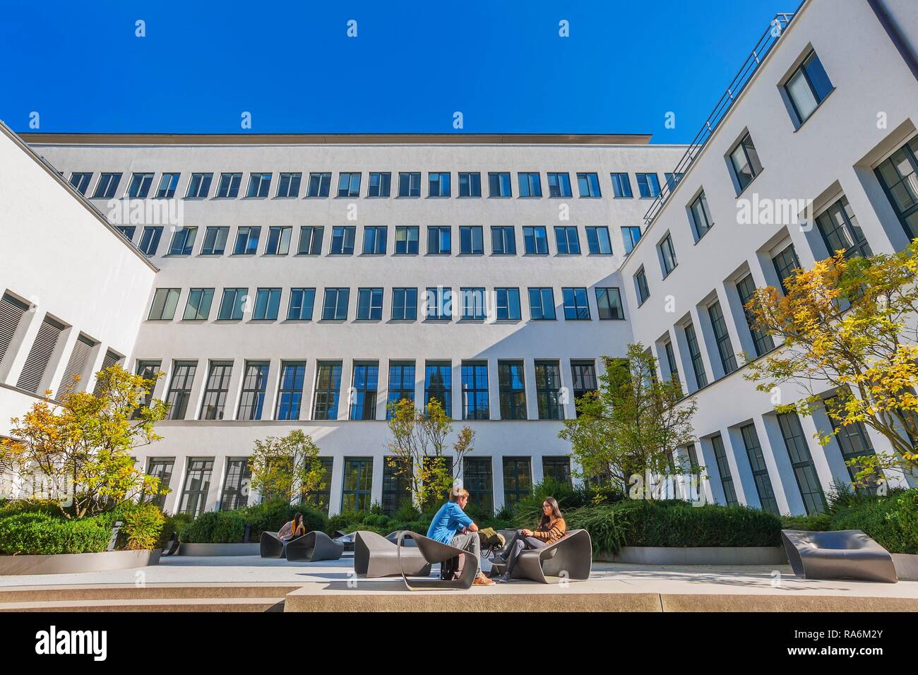 Technical University Munich TUM, Munich, Upper Bavaria, Bavaria, Germany Stock Photo