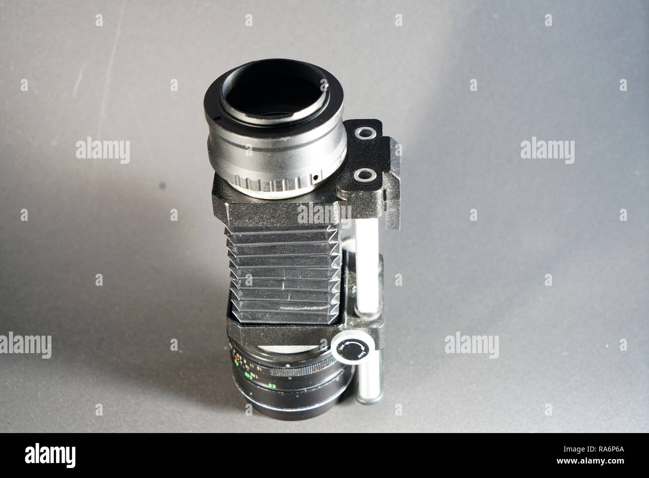 In macro photography and photomicrography, a bellows device is very ...