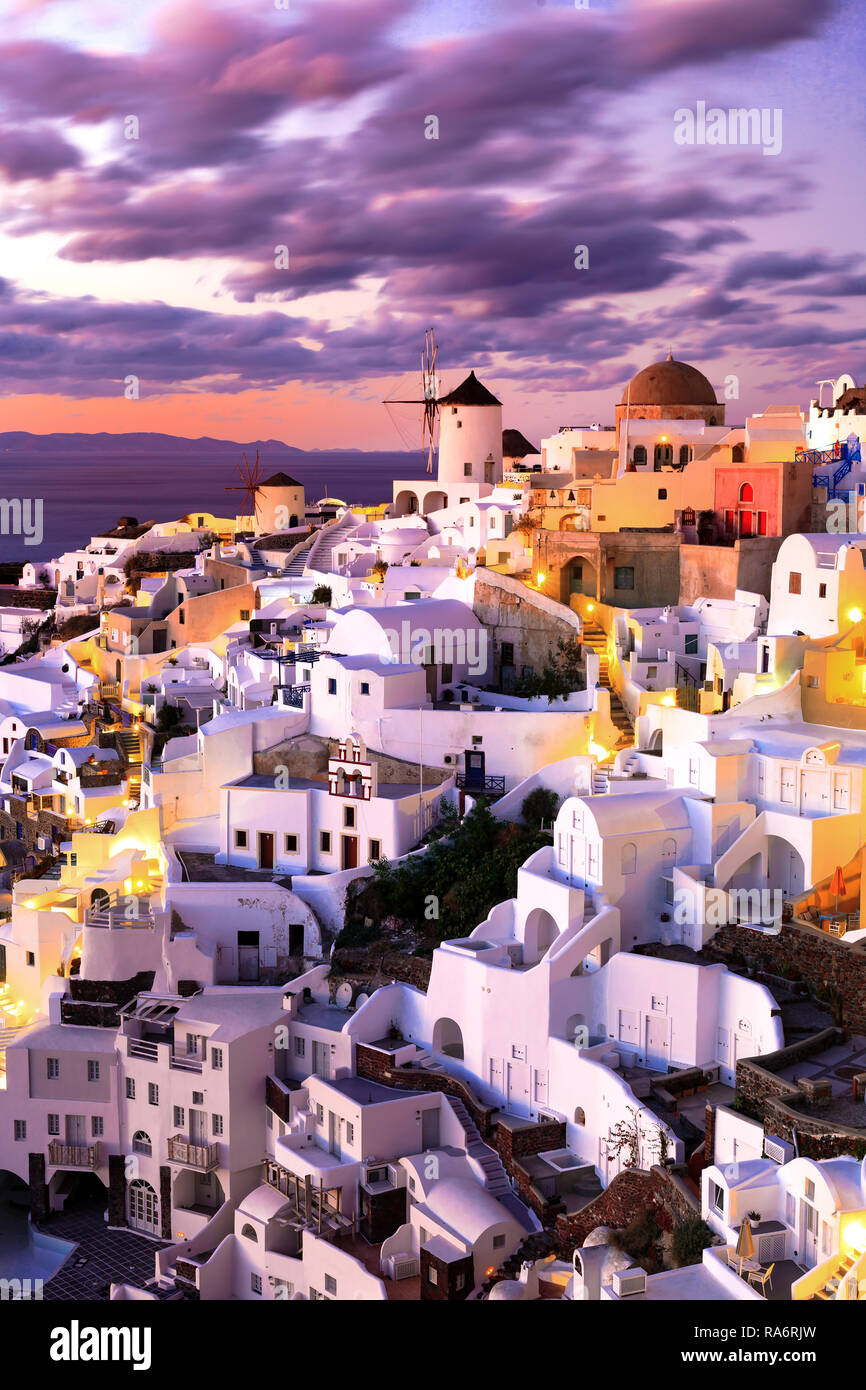 Traditional greek village hi-res stock photography and images - Alamy