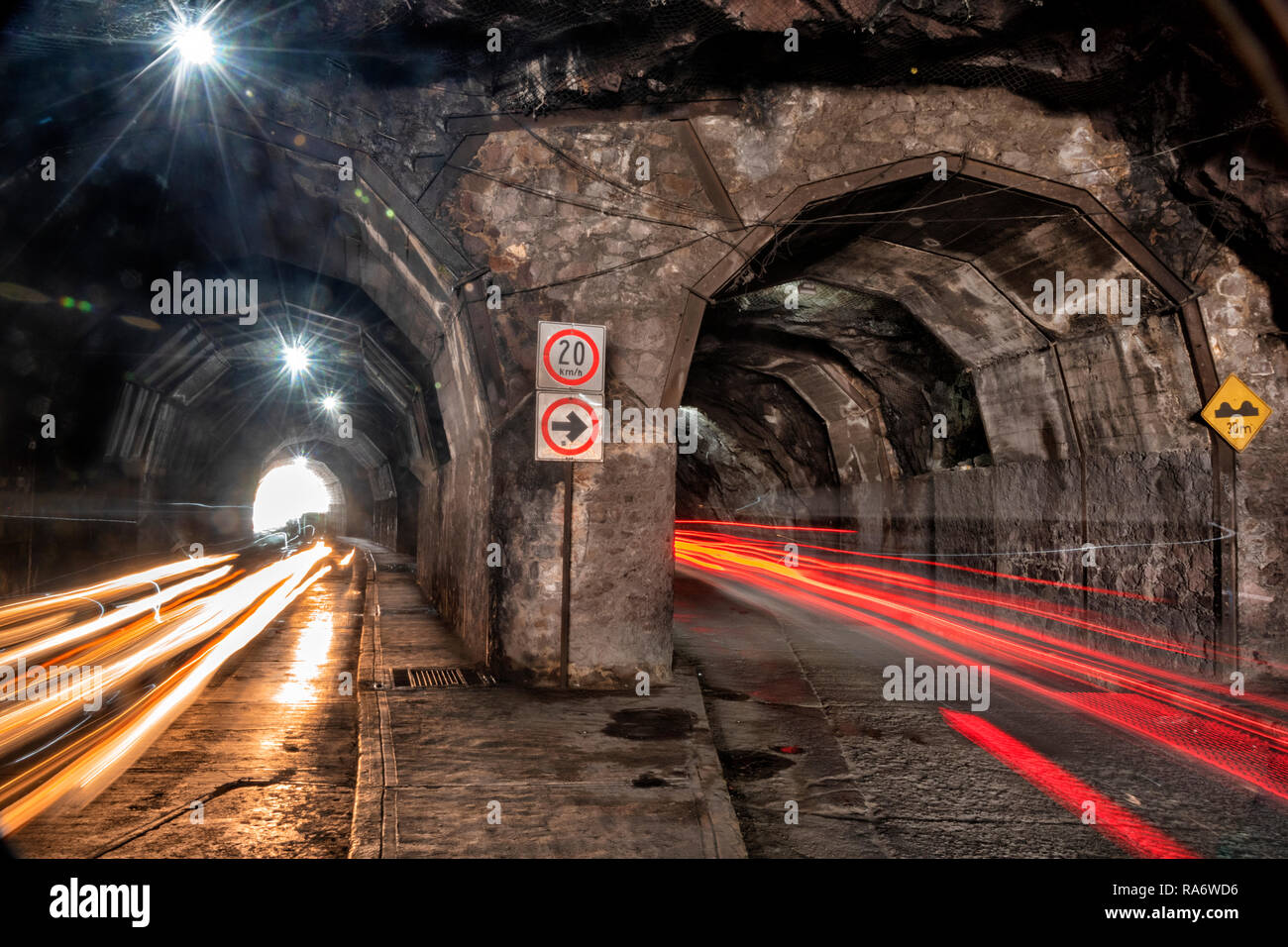 Underground Tunnels in Guanajuato, Mexico Stock Photo Alamy