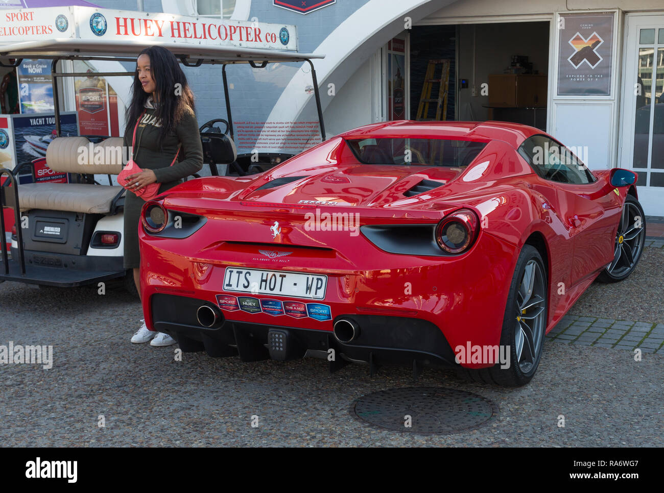 Ferrari Number Plate Stock Photos Ferrari Number Plate