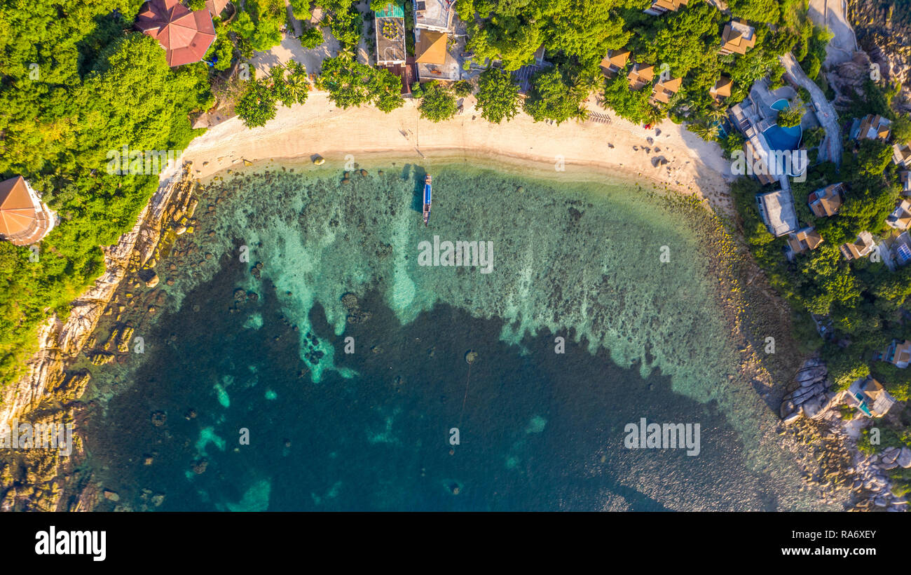 Sai Daeng Bay, Koh Tao Island, Thailand Stock Photo
