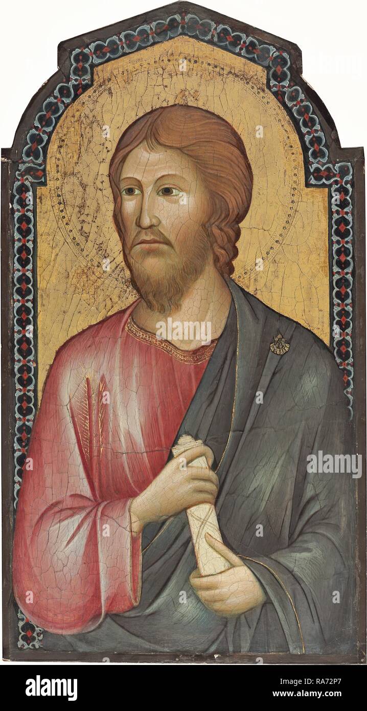 Follower of Cimabue, Christ between Saint Peter and Saint James Major ...